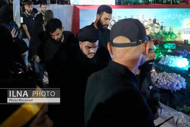 تصاویری از مراسم سالگرد شهادت سید حسن نصرالله 