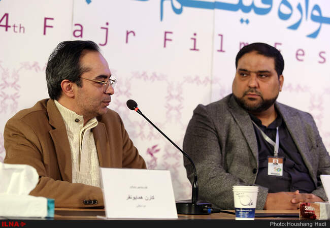 نشست خبری فیلم بادیگارد ساخته ابراهیم حاتمی‌کیا