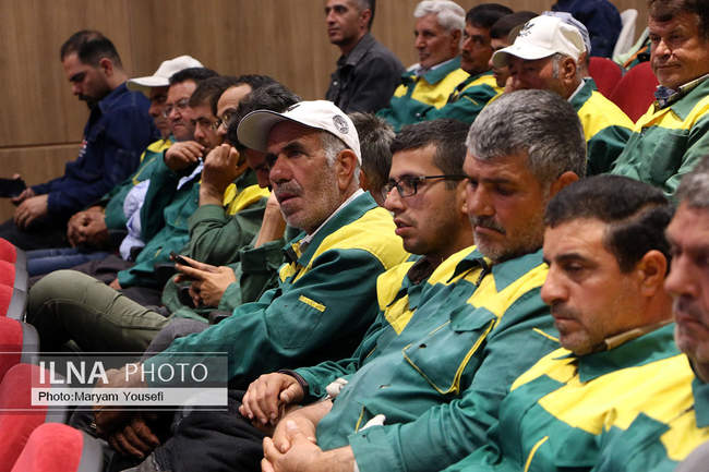 آیین گرامی داشت روز کارگر در منطقه آزاد ارس 