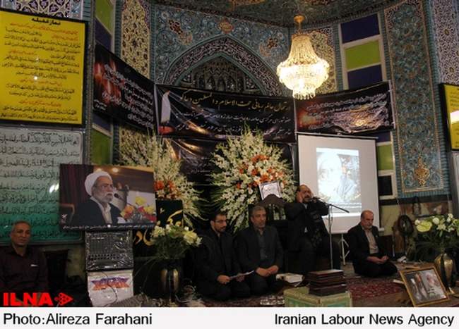 مراسم ختم حجت‌الاسلام و المسلمین محسن دعاگو