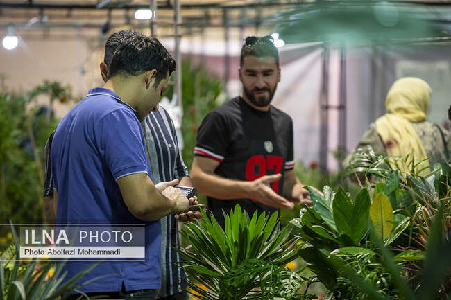 هشتمین نمایشگاه گل و گیاه در یزد