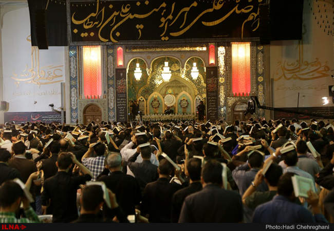 مراسم احیا شب نوزدهم ماه رمضان در آستان مقدس حضرت فاطمه معصومه سلام ا