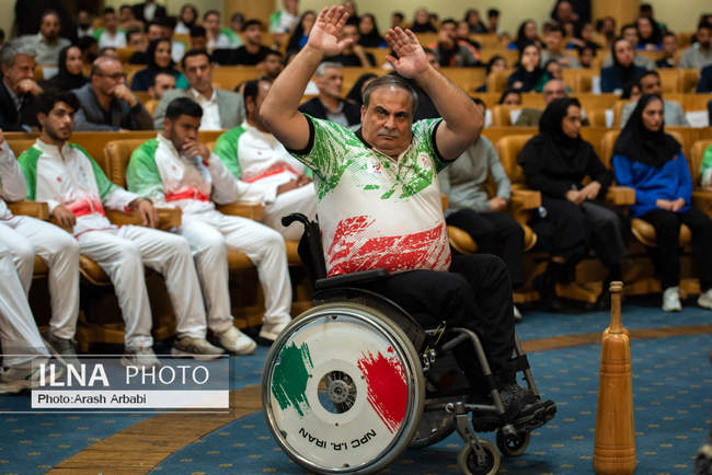 آیین تجلیل از قهرمانان سرافراز پارالمپیک ایران با حضور پزشکیان و دنی