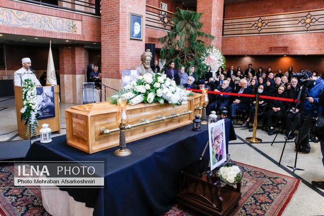 مراسم تشییع پیکر عبدالمجید ارفعی