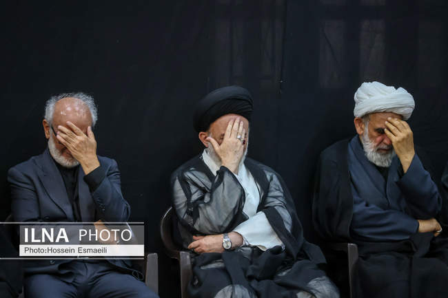 مراسم یادبود شهدای خانواده رهبر معظم انقلاب