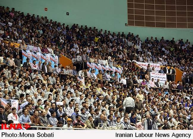 مراسم روز جهانی کارگر