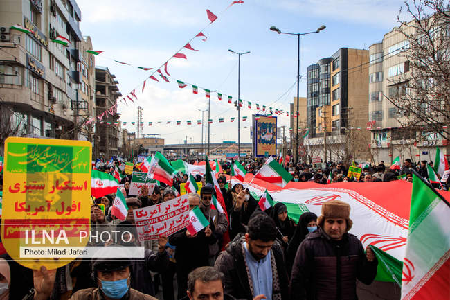 راهپیمایی ۲۲ بهمن استان البرز