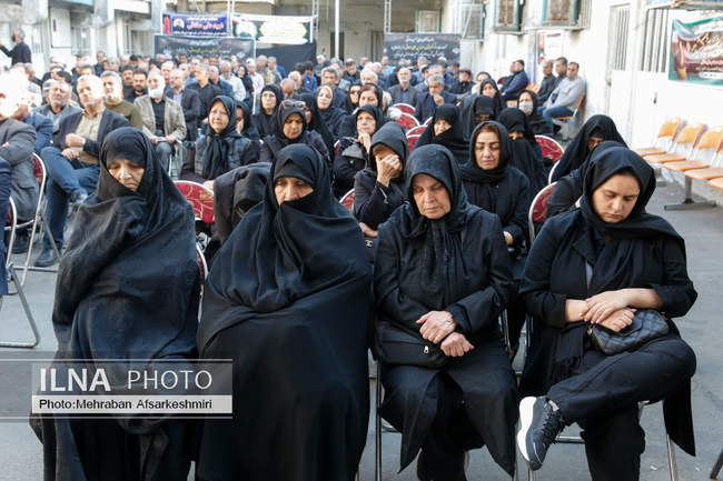 مراسم یادبود شهیدجنگ رمضان مهندس علی صادقی