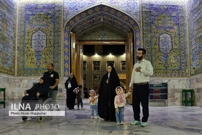 حال و هوای حرم امام رضا
