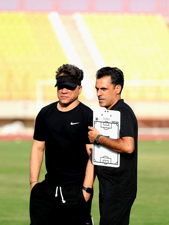 گزارش تصویری تمرین شمس آذر قزوین؛ برنامه ویژه برای فصل جدید