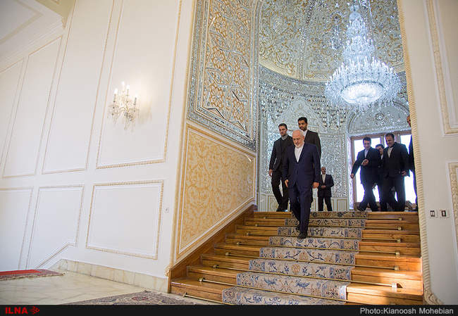 دیدار شمشاد اختر معاون دبیر کل سازمان ملل متحد با ظریف