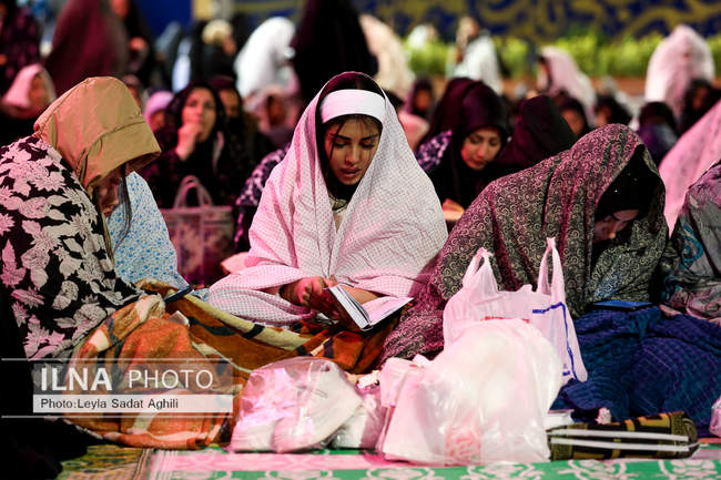 مراسم احیا شب بیست و سوم  ماه مبارک رمضان در امام زاده صالح (ع) تهران