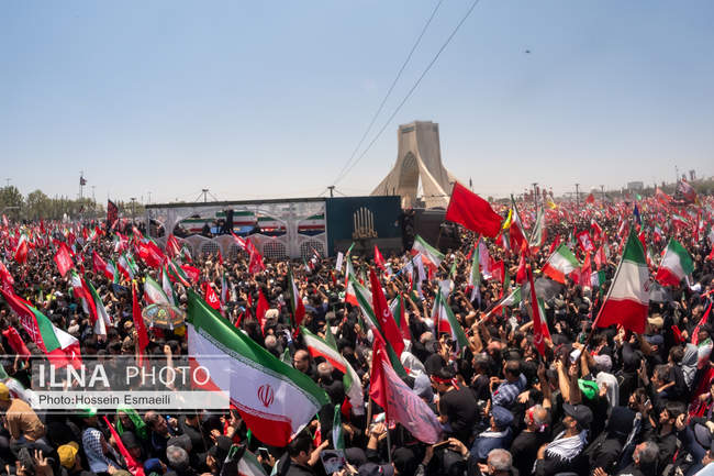 مراسم تشییع پیکر مطهر رهبر شهید انقلاب/ 6