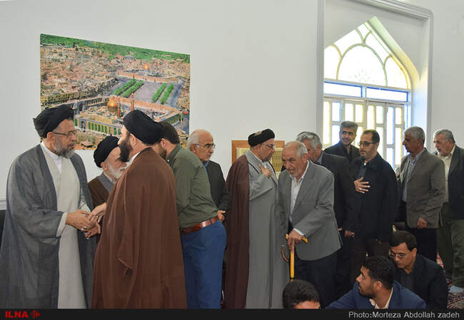 مراسم ترحیم خواهرزاده سید محمود علوی وزیر اطلاعات