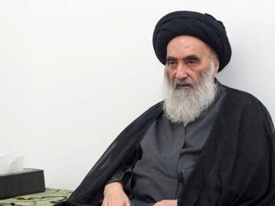 پیام تسلیت آیت الله سیستانی برای درگذشت طالبانی