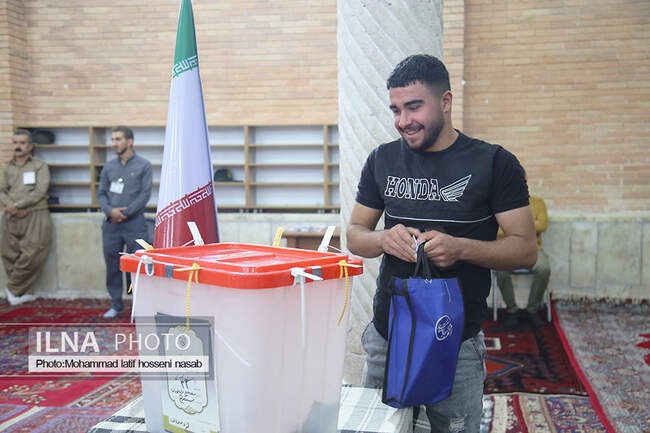برگزاری مرحله دوم چهاردهمین دوره انتخابات ریاست جمهوری در کردستان