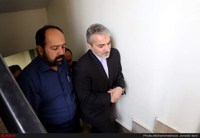 حضور محمدباقر نوبخت سخنگوی دولت در خبرگزاری کارایران( ایلنا) 