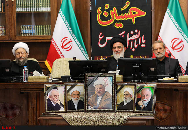 اولین جلسه مجمع تشخیص مصلحت نظام به ریاست‌ آیت‌الله هاشمی‌شاهرودی
