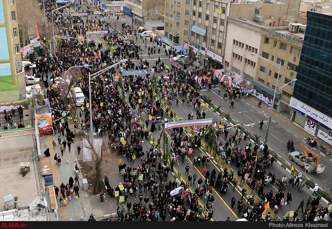 راهپیمایی یوم الله 22 بهمن-1