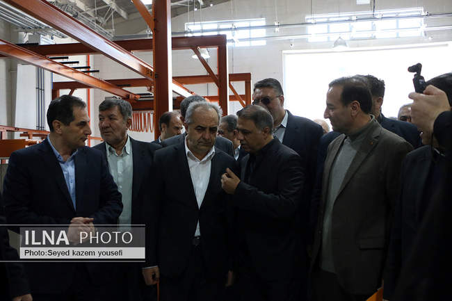 افتتاح خط جدید کارخانه چاپ تبریزپاک آذربایجان