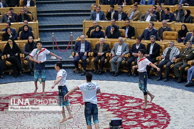 مراسم تجلیل از مدال‌آوران المپیک و پارالمپیک پاریس با حضور رییس جمه