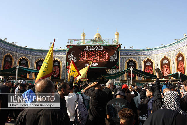  دسته جات عزاداری در اربعین حسینی در بین‌الحرمین 