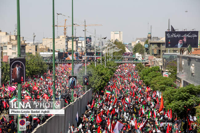 مراسم تشییع پیکر مطهر رهبر شهید انقلاب / 1