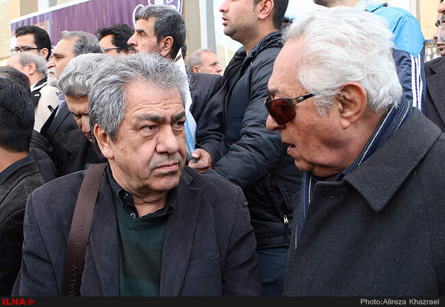 تشییع پیکر همایون بهزادی