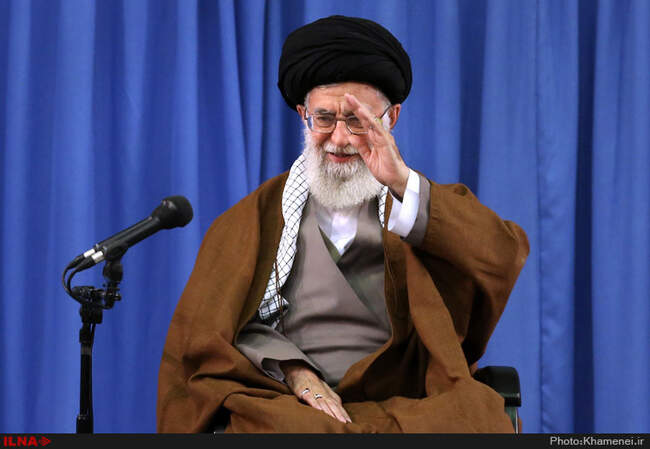 دیدار شرکت‌کنندگان در نهمین همایش ملی نخبگان فردا با رهبر انقلاب