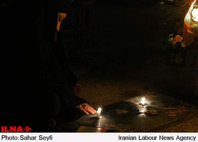 مراسم احیا شب بیست و یکم در بهشت زهرا