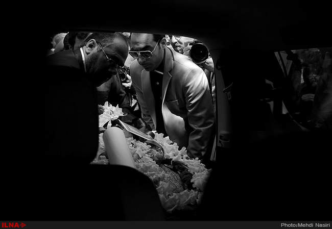 مراسم تشییع پیکر زنده یاد مصطفی کمال پورتراب