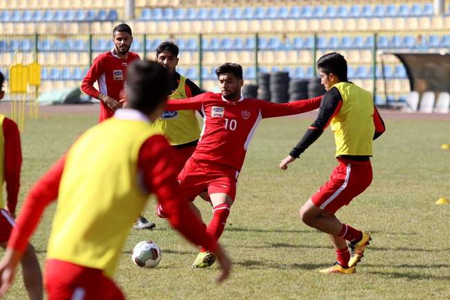 گزارش تصویری تمرین پرسپولیس/ جدیت برانکو برای انجام درست تمرینات