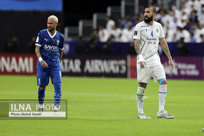 دیدار تیم‌های فوتبال استقلال ایران و الهلال عربستان 