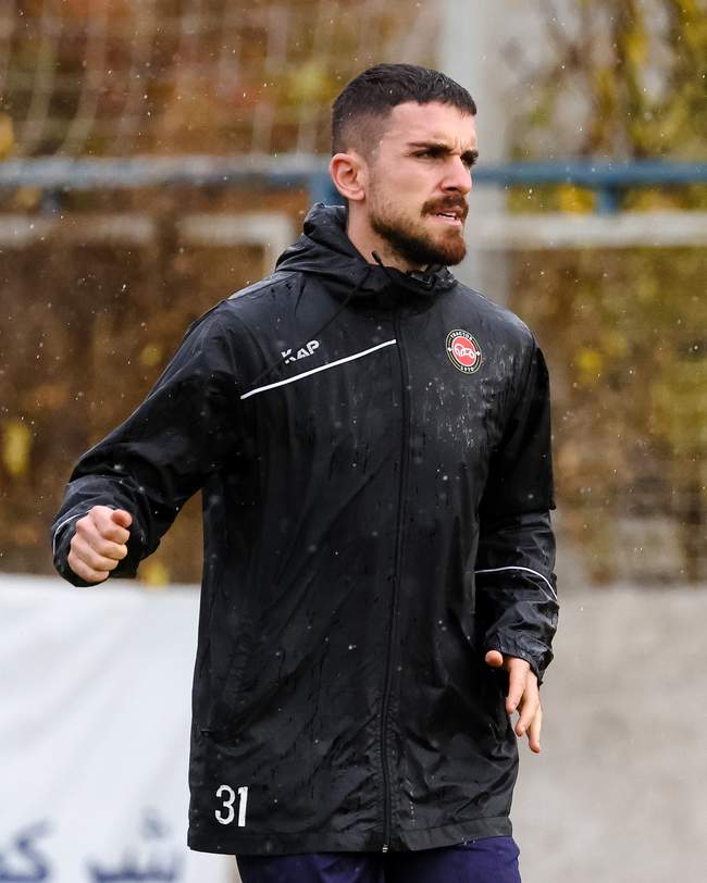 گزارش تصویری تمرین تراکتور در هوای بارانی