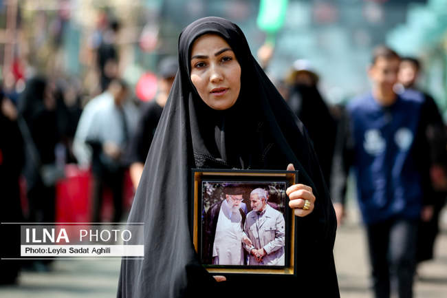 دومین روز مراسم وداع با رهبر شهید انقلاب در مصلای تهران/ 10