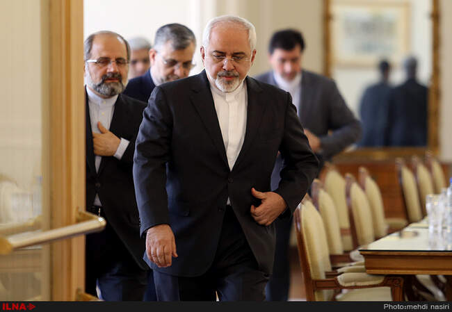 دیدار وزیر امور خارجه اندونزی با محمد جواد ظریف
