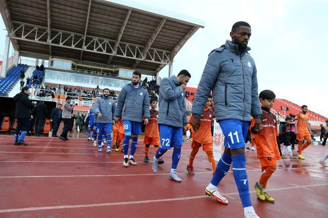 گزارش تصویری نیمه اول بازی مس کرمان - استقلال