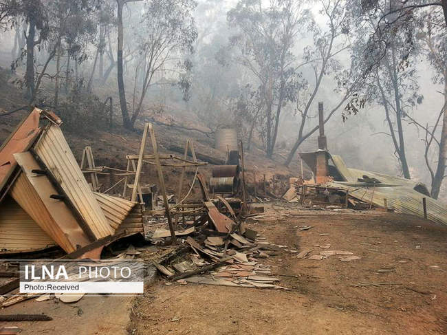 آتش سوزی گسترده در استرالیا