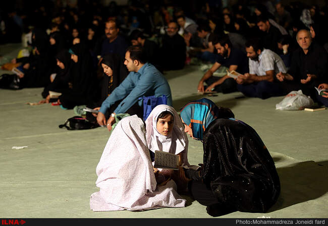  مراسم احیای شب بیست و یکم رمضان در مصلی امام خمینی (ره) تهران/1