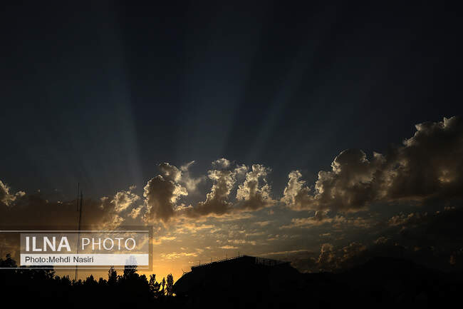  ابرها در آسمان
