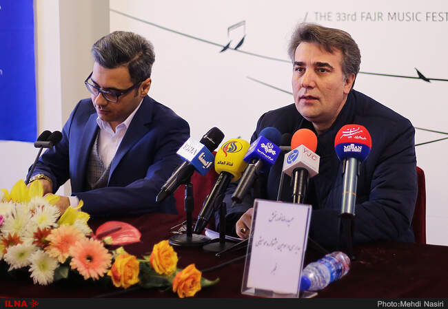 نشست خبری سی و سومین جشنواره موسیقی فجر 