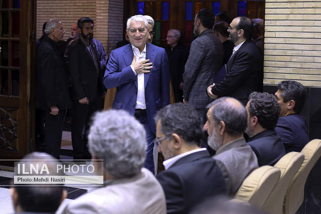 مراسم ترحیم پرویز داوودی عضو مجمع تشخیص مصلحت نظام