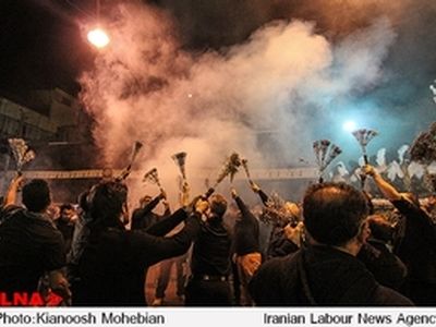 شب تاسوعا در تهران