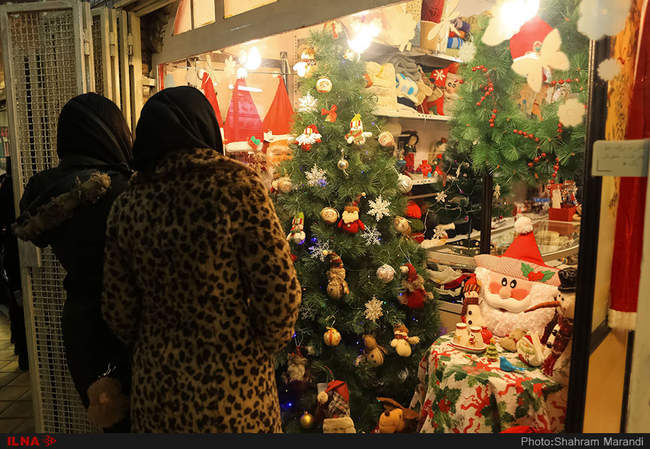 حال وهوای کریسمس در محله جلفا اصفهان