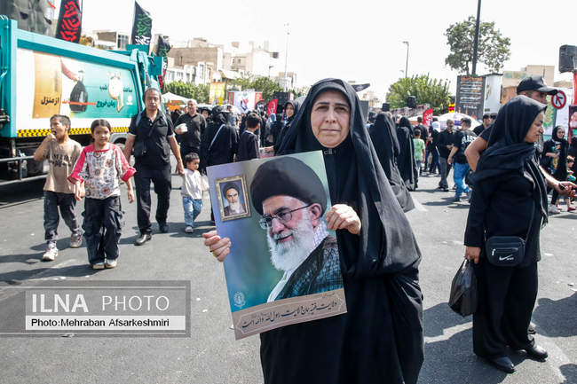 مراسم پیاده‌روی جاماندگان اربعین حسینی در تهران/ 2