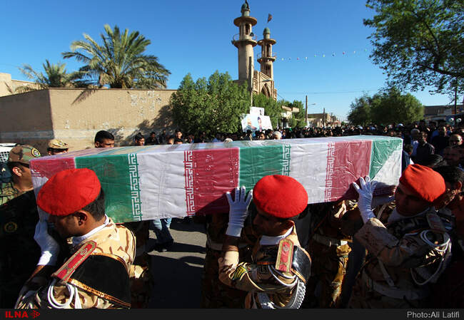 تشییع پیکر مطهر شهید سیدفاضل موسوی امین 