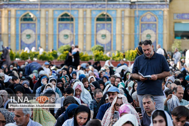 قرائت دعای «عرفه» - امام زاده صالح تهران