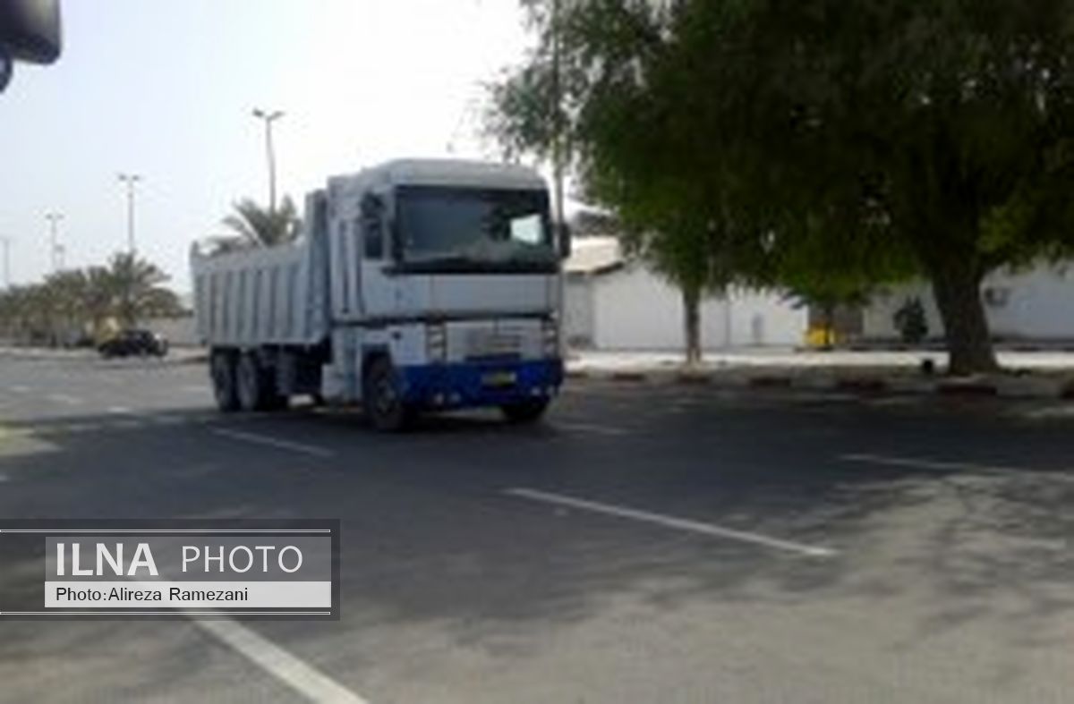 ساماندهی وضعیت خودروهای کامیون و کامیونت در جزیره کیش