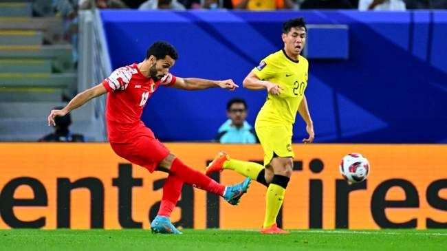 گزارش تصویری دیدار مالزی و اردن