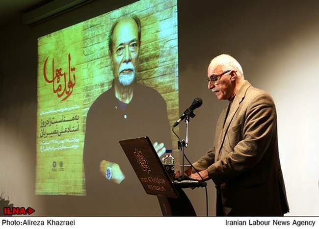جشن تولد هشتاد سالگی بازیگر پیشکسوت سینما و تئاتر